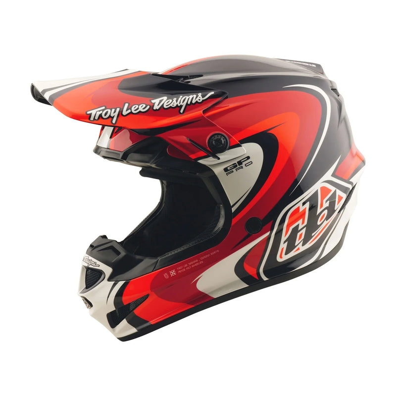 TROY LEE DESIGNS GP Pro Crossover pro děti Přilba - Černá/Červená