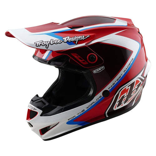 TROY LEE DESIGNS GP Shutter pro děti Přilba - Červená/Bílá
