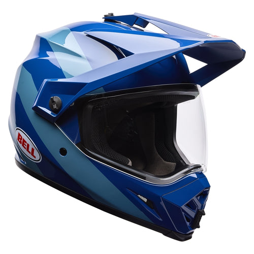 BELL MX-9 Adventure Mips Přilba - Motion Modrá