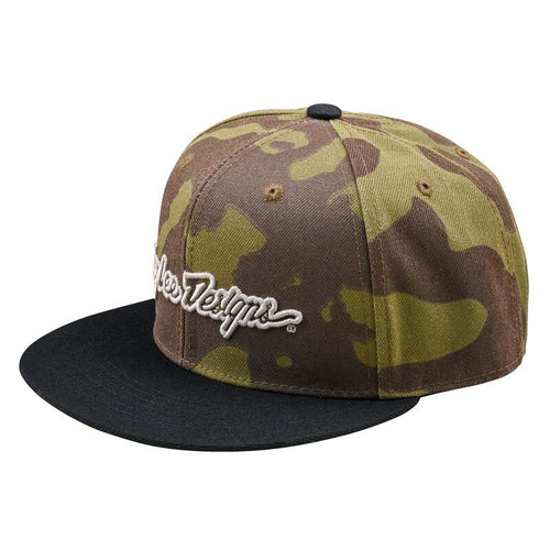 TROY LEE DESIGNS Matná Kšilt Snapback Signature Kšiltovka