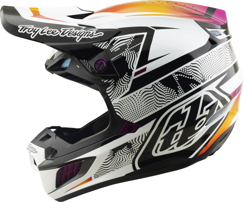 TROY LEE DESIGNS SE5 Composite Mips Přilba - Lined Up Černá
