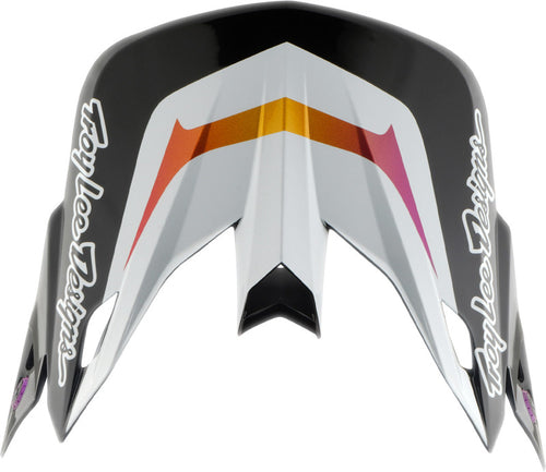 TROY LEE DESIGNS SE5 Kompozitní Kšilt - Lined Up Černá
