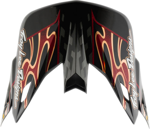 TROY LEE DESIGNS SE5 Kompozitní Kšilt - Wings Černá