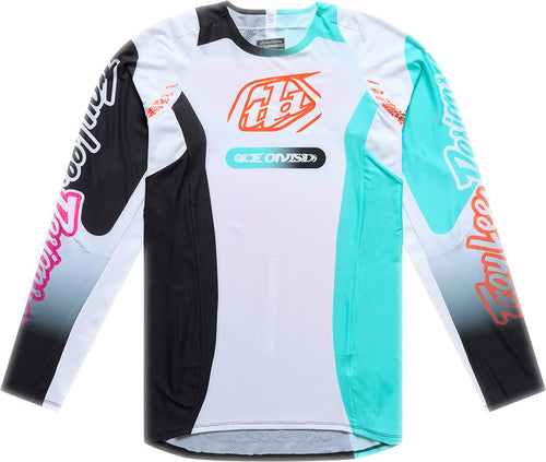 TROY LEE DESIGNS SE Pro Dres - Sever Bílá/Tyrkysová