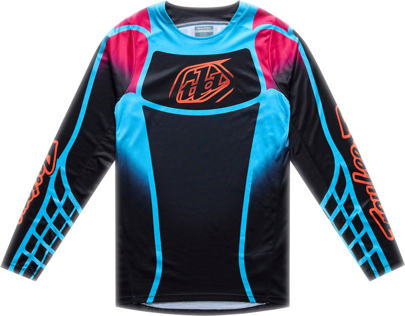 TROY LEE DESIGNS GP Pro Dres - Framework Černá/Azurová