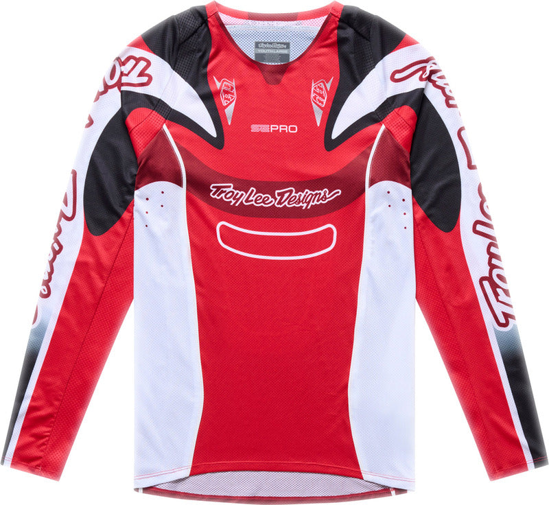 TROY LEE DESIGNS SE Pro pro děti Dres - Salvo Červená/Bílá