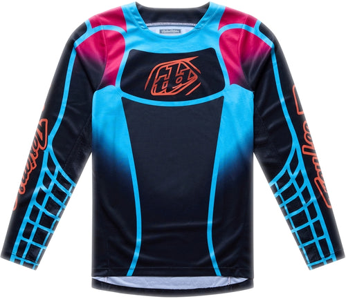 TROY LEE DESIGNS GP Pro pro děti Dres - Framework Černá/Azurová