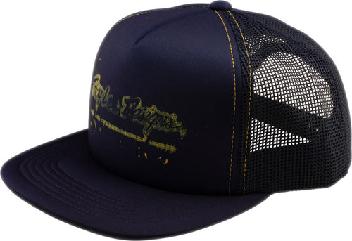 TROY LEE DESIGNS Trucker Snapback Kšiltovka - Repeat Indigo