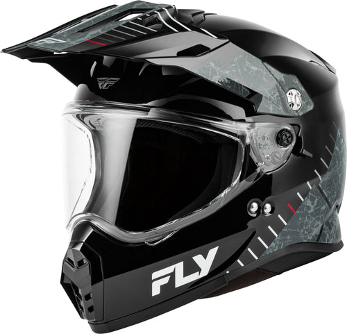 FLY RACING Trekker Přilba - Černá/Šedá