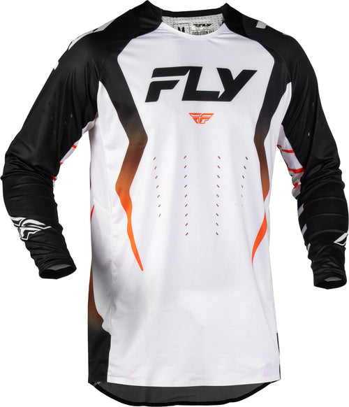 FLY RACING Evolution DST Bolt Dres - Bílá/Černá/Oranžová
