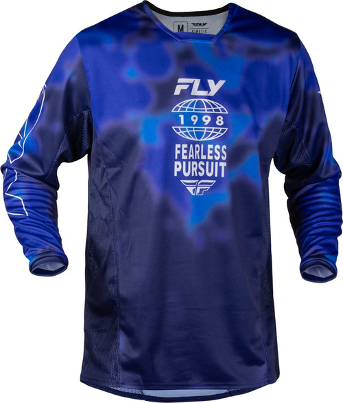 FLY RACING Kinetic Blur Dres - Modrá/Tmavě modrá