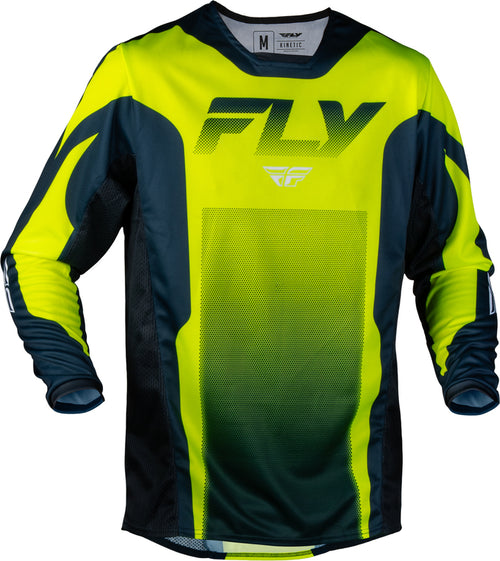FLY RACING Kinetic Fade Dres - Reflexní/Tmavě modrá/Bílá