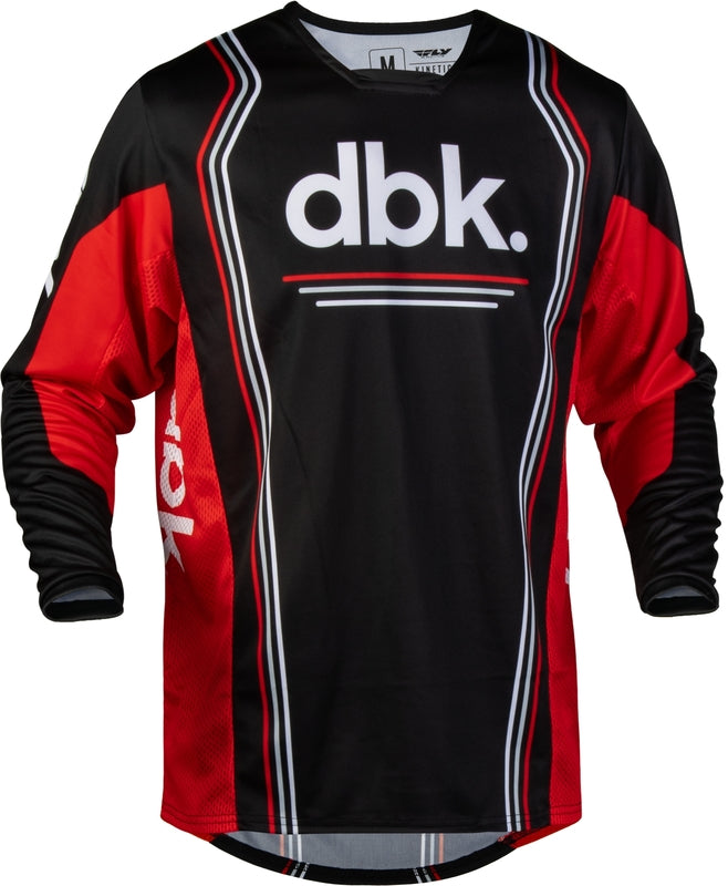 FLY RACING Kinetic DBK Dres - Černá/Červená/Bílá