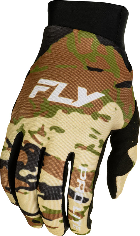 FLY RACING Pro Lite Rukavice - Kamufláž