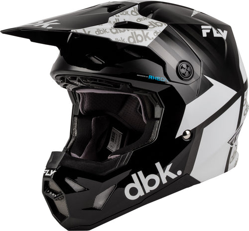 FLY RACING Formula CP DBK pro děti Přilba - Černá/Bílá/Šedá