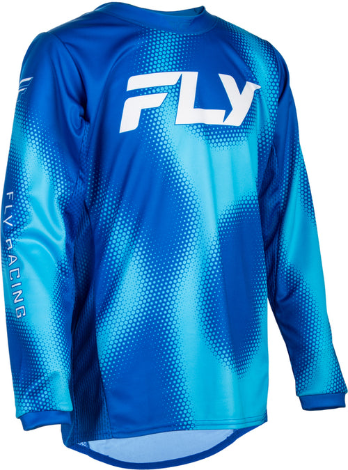 FLY RACING Kinetic Torch pro děti Dres - Light Modrá/Modrá