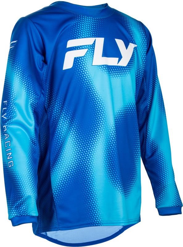 FLY RACING Kinetic Torch pro děti Dres - Light Modrá/Modrá