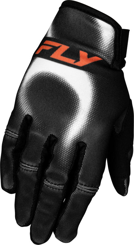 FLY RACING pro děti Kinetic Torch Rukavice - Černá/Bílá/Oranžová
