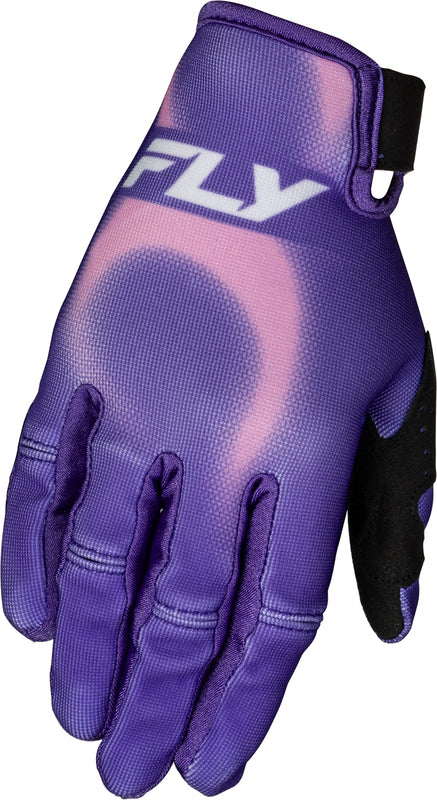 FLY RACING pro děti Kinetic Torch Rukavice - Fialová/Růžová